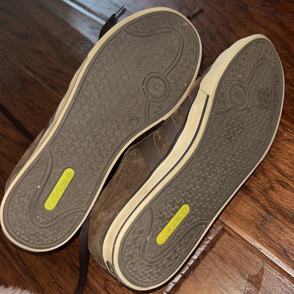 Adidas brown sneakers NEO Label adidas size 8.5 Men’s shoes dress up laced shoe​ - Picture 9 of 12